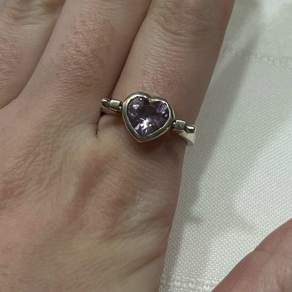 Sterling silver reversible ring - Picture 1 of 7